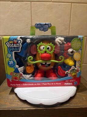 2014 Mr. Potato Head PARTY SPUD, 20 Pieces, Brand New in Box Playskool Hasbro